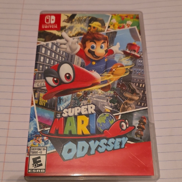 Nintendo Switch Super Mario Odyssey - Red - Picture 1 of 4